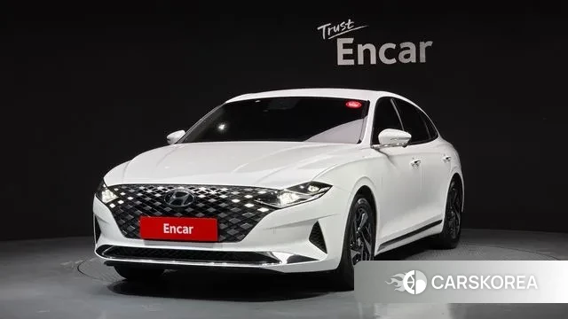 Hyundai The New Grandeur IG Hybrid 2020 Белый из Кореи
