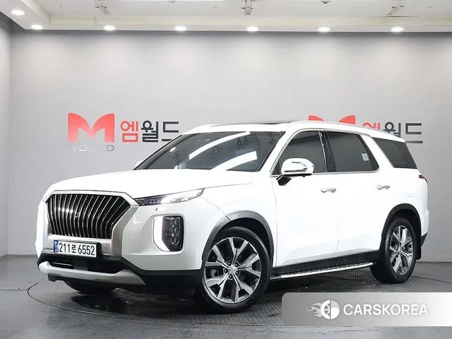Hyundai Palisade 2021 Белый из Кореи