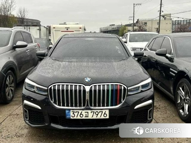 BMW 7 Series (G11) 2021 Черный из Кореи