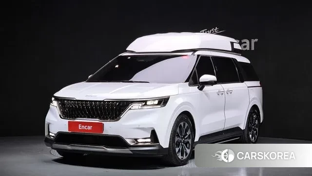 Kia Carnival 4th generation 2021 Белый из Кореи