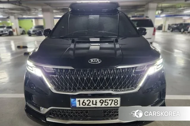Kia Carnival 4th generation 2021 Черный из Кореи