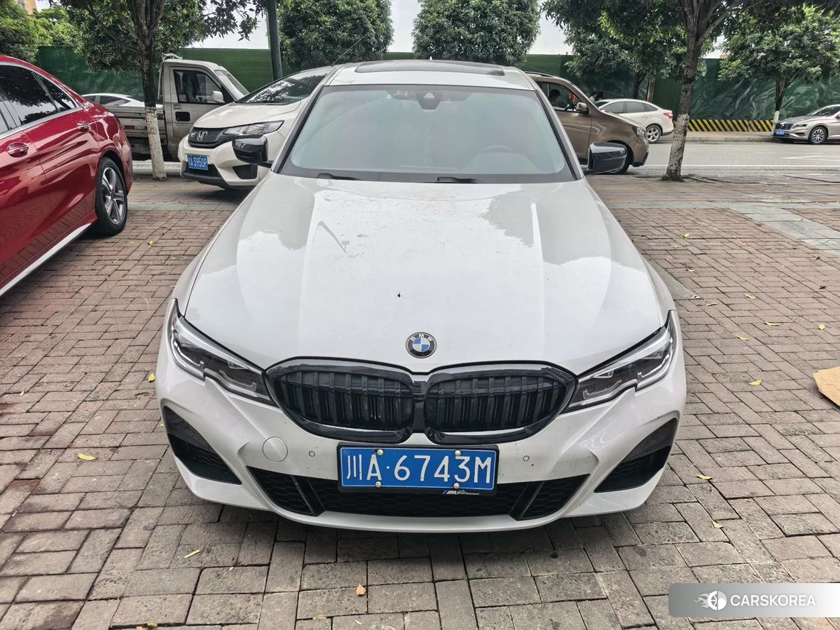 BMW 3 series 2021 Белый из Китая