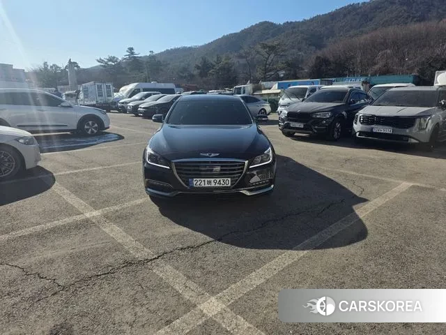 Genesis G80 2018 Черный из Кореи