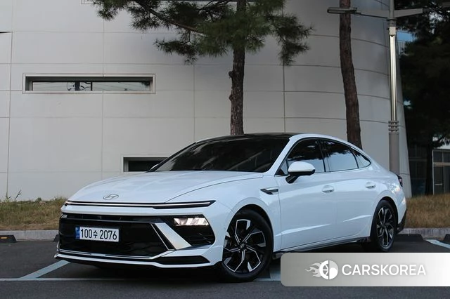 Hyundai Sonata D Edge (DN8) 2023 Белый из Кореи