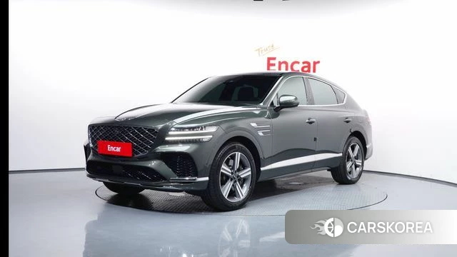 Genesis GV80 Coupe 2024 Зеленый из Кореи