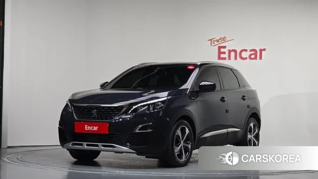 Peugeot 3008 second generation 2018 Синий из Кореи