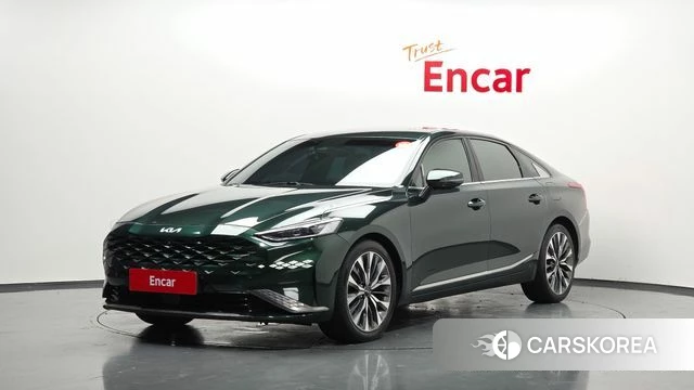 Kia K8 2021 Темно-зеленый из Кореи