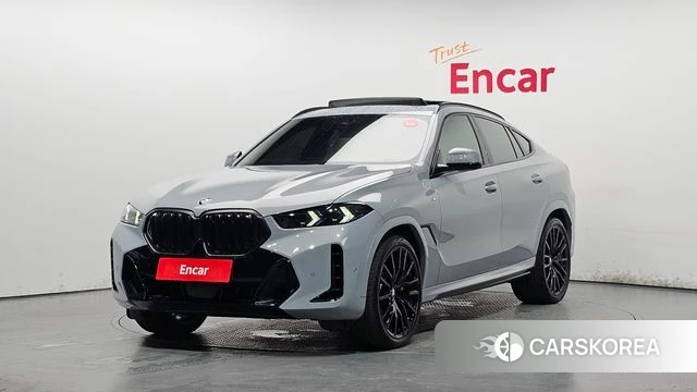 BMW X6 (G06) 2025 Серебристо-серый из Кореи