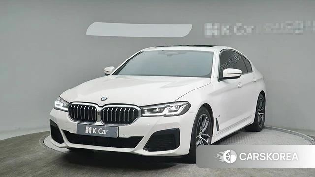 BMW 5 Series (G30) 2021 Белый из Кореи