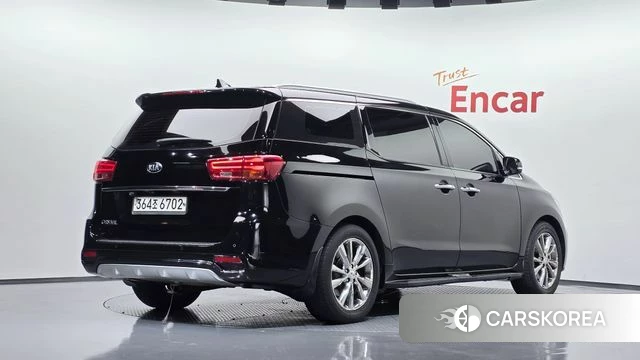 Kia The New Carnival 2019 Черный из Кореи