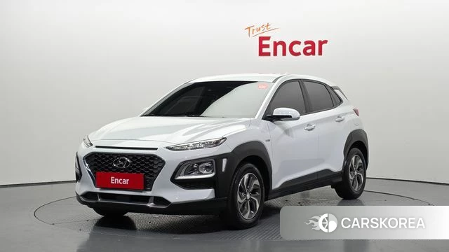 Hyundai Kona Hybrid 2019 Белый из Кореи