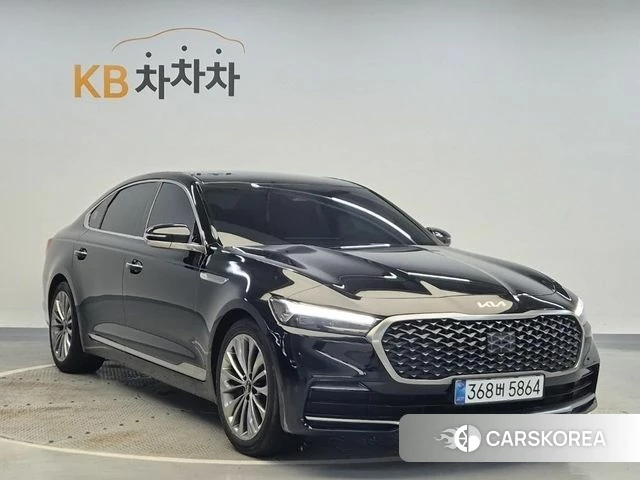 Kia The New K9 2nd generation 2022 Черный из Кореи