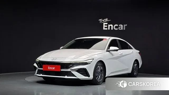 Hyundai The New Avante (CN7) 2023 Белый из Кореи