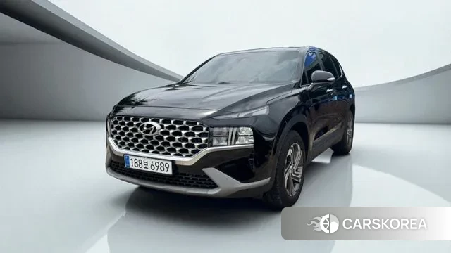 Hyundai The New Santa Fe 2021 Черный из Кореи