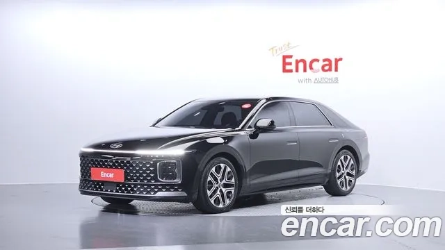 Hyundai Grandeur (GN7) 2023 Черный из Кореи