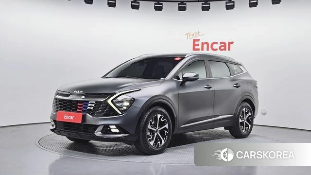 Kia Sportage 5th Generation Hybrid 2022 Серый из Кореи