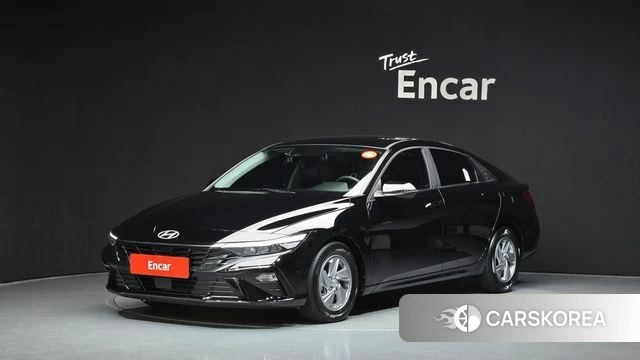 Hyundai The New Avante (CN7) 2023 Черный из Кореи