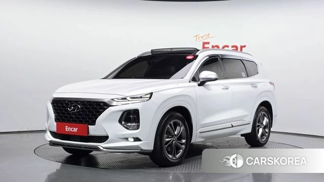Hyundai Santa Fe TM 2018 Белый из Кореи