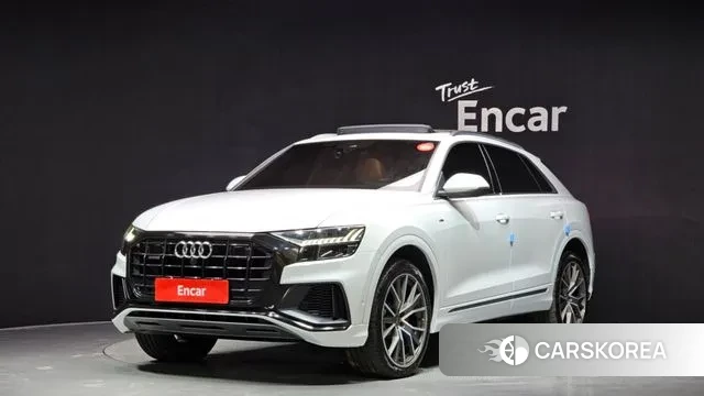 Audi Q8 (4M) 2020 Белый из Кореи