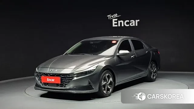 Hyundai Avante (CN7) 2021 Серый из Кореи