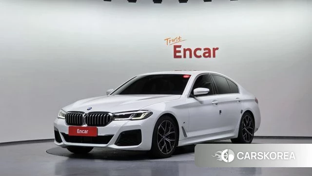 BMW 5 Series (G30) 2021 Белый из Кореи