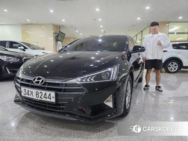 Hyundai The New Avante AD 2019 Черный из Кореи