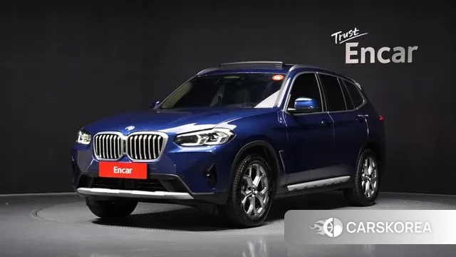 BMW X3 (G01) 2024 Синий из Кореи