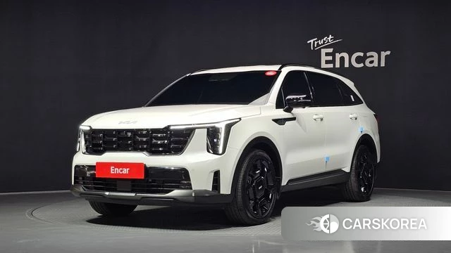 Kia The New Sorento 4th Generation 2023 Белый из Кореи