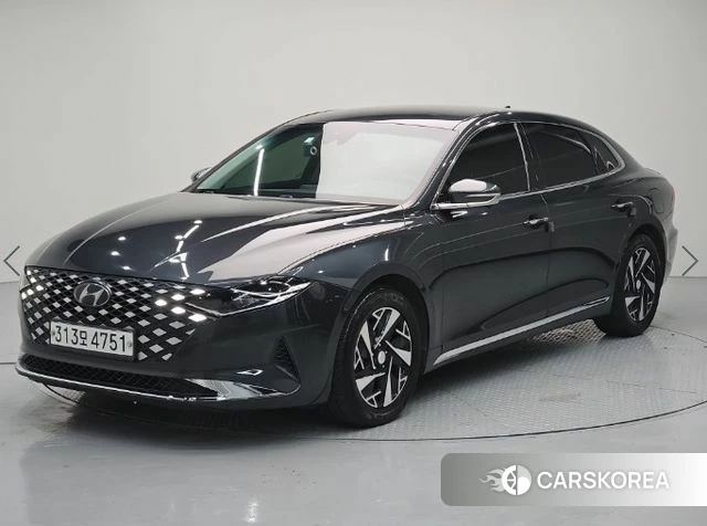 Hyundai The New Grandeur IG Hybrid 2020 Серый из Кореи