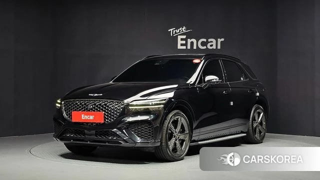 Genesis GV70 2021 Черный из Кореи
