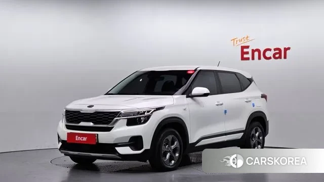 Kia Seltos 2021 Белый из Кореи