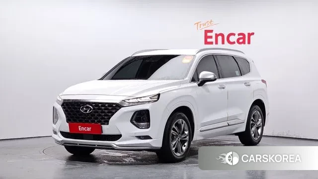 Hyundai Santa Fe TM 2018 Белый из Кореи