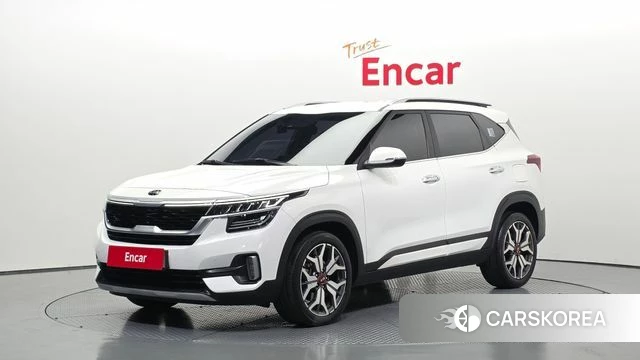 Kia Seltos 2021 Белый из Кореи