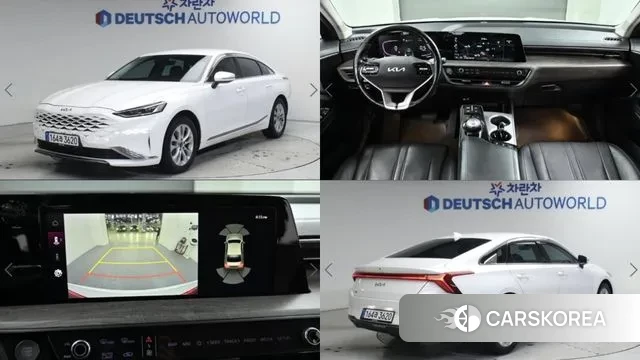 Kia K8 2021 Белый из Кореи