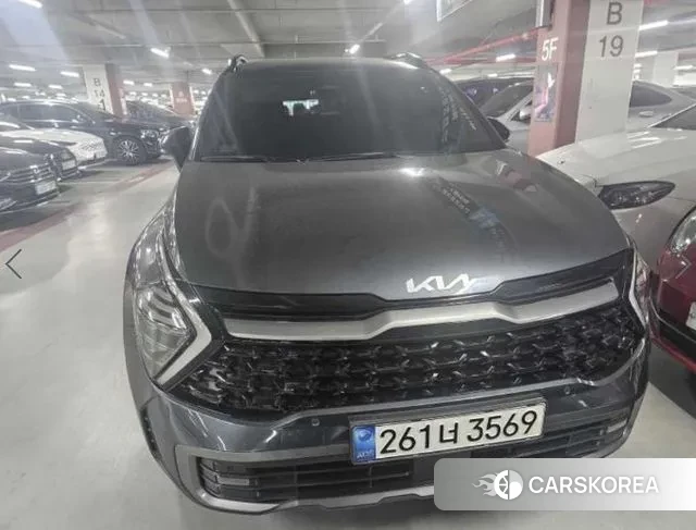 Kia Sportage 5th Generation 2021 Серый из Кореи