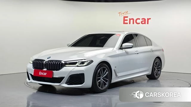 BMW 5 Series (G30) 2021 Белый из Кореи