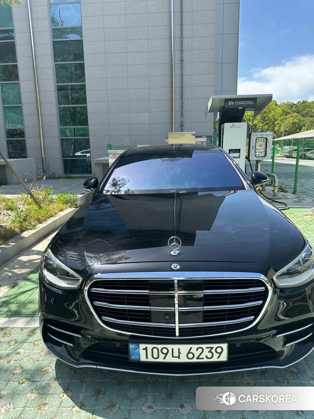 Mercedes-Benz S-Class W223 2021 Черный из Кореи