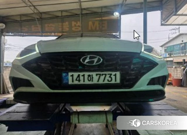 Hyundai Sonata (DN8) 2022 Белый из Кореи
