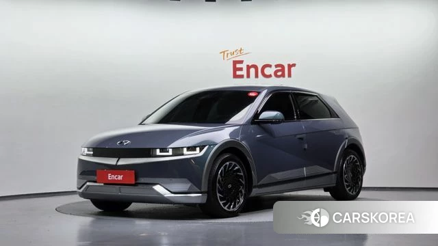 Hyundai Ionic 5 2024 Небесно-голубой из Кореи