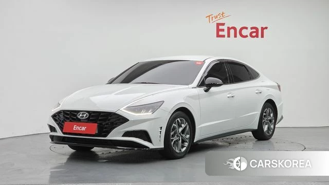 Hyundai Sonata (DN8) 2022 Белый из Кореи