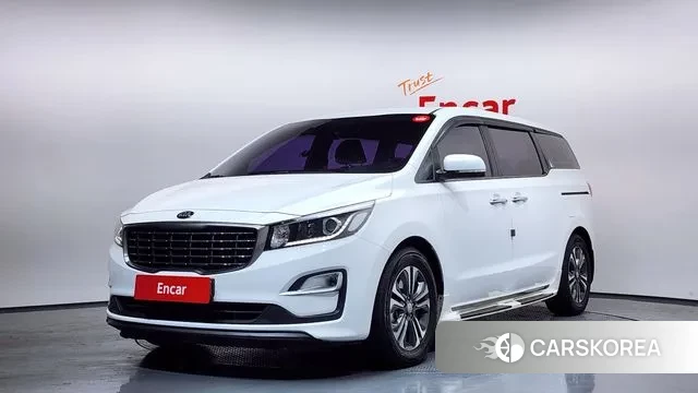 Kia The New Carnival 2018 Белый из Кореи