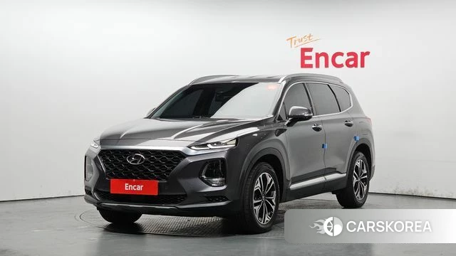 Hyundai Santa Fe TM 2019 Серый из Кореи