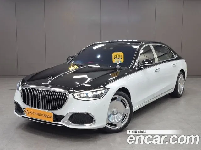 Mercedes-Benz S-Class W223 2024 Белый двухцветный из Кореи