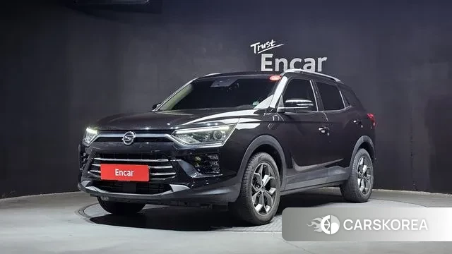 Ssangyong Beautiful Korando 2021 Серый из Кореи