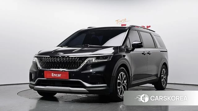 Kia Carnival 4th generation 2021 Серый из Кореи