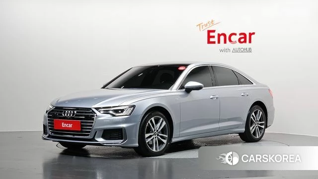 Audi A6 (C8) 2022 Серебряный из Кореи