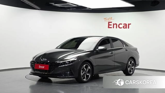 Hyundai Avante (CN7) 2023 Серый из Кореи