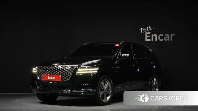 Genesis GV80 2022 Черный из Кореи