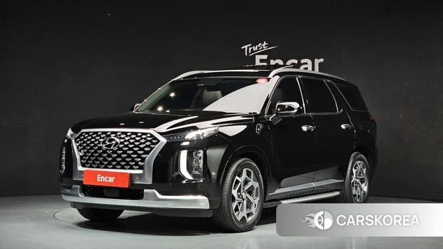 Hyundai Palisade 2021 Черный из Кореи