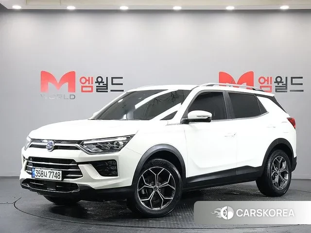 Ssangyong Beautiful Korando 2021 Жемчужный цвет из Кореи